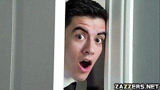 Diamond Jackson unfathomable face fuck-hole oral-service a milky lollipop