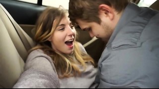 Magnificent fledgling nubile gets poked deep and rock-hard in the car