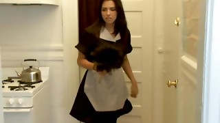 Nosey Maid Gets a Marvelous Practice