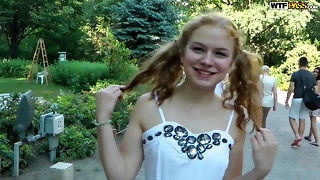 Ponytailed tiny tramp