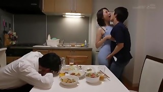 japonese wifey frustrated have fuckfest with youthful stud