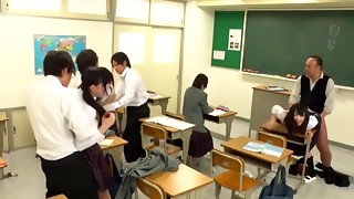 Instructor had enough of disrespectful doll and impregnates her