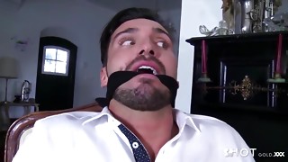 Ravishing Brazilian chick with suntan lines got torn up in front of her fucking partner and luved it