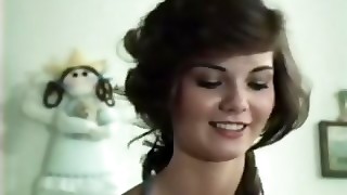 Antique furry nubile pulverized by her stud on the sofa
