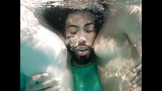 Social Cocksluts Deep-throat Delivery Boy Underwater