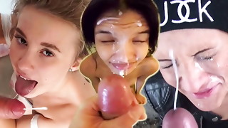 Cum shots &amp_ Cumplay Compilation - Spunking Stiff On Crazy Inexperienced Stunners (19 Cum shots   Reactions)