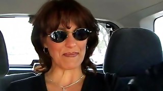 Candy Vegas the trampy Mummy gets poked by 2 men