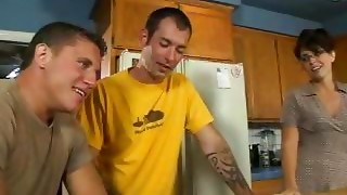 Insatiable mummy nailed on kitchen table