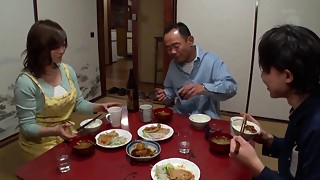 Sweetest damsel from Japan permits the stud to take a view at her breasts