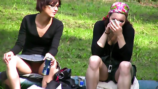 Stunners in outdoor session