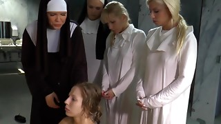 Naughty nuns in super-naughty gang venture