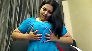 Fabulous indian babetoys her labia on livecam