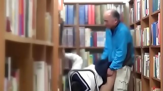 in the public library, everything is possible includes firm hookup from behind