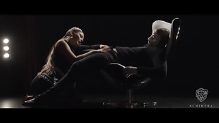 Inviting huge-boobed stunner Lucy