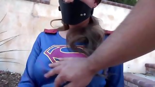 Superheroine Supergirl Strapped Manacled Amd - 720p