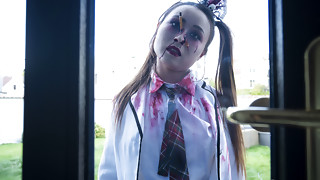 Chinese nymphomaniac Yiming Curiosity pleasing 2 crazy men at once