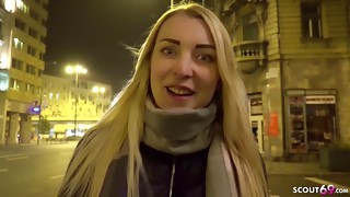 GERMAN SCOUT - Legal JAHRE JUNGE AMARIS BEI STRASSEN Audition AO GEFICKT - Amaris