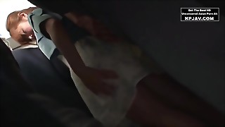 Torrid Chesty Japanese Honey On The Bus