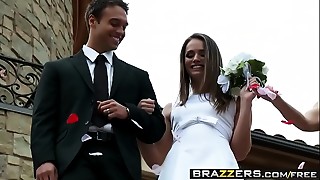 Uber-sexy Tori Ebony dp'd on her wedding day