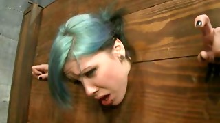 Suspending and Pent up in Pillory Stunners Getting Romped In Sadism & masochism Video