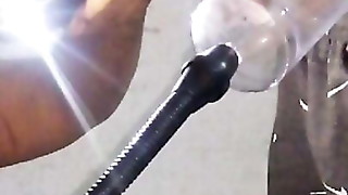 Aunties penis pump treatment