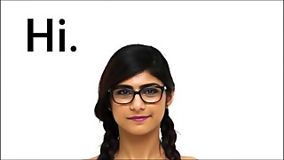 MIA KHALIFA - I Invite You To Check Out A Closeup Of My Flawless Arab Bod