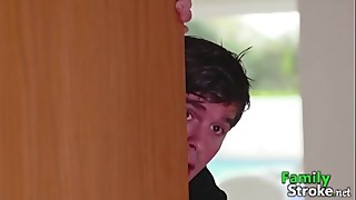Glamour stepMOM Big Tits Fucking Stepson