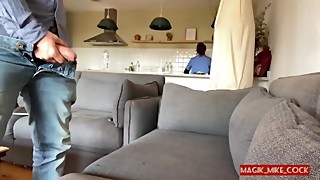 Part 1: Manmeat Demonstrate MAID, crank drains off and gets caught by naive nanny, she blows him deep