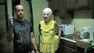 Grandmother IN KITCHEN