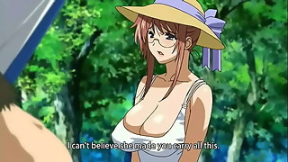 Anime girl with big boobs is so hot! (Uncensored)