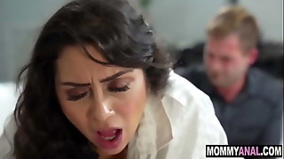 Stepmom finds out step-son is to anal MILF porn