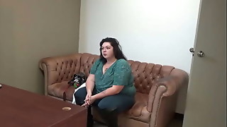 Thick AF Teen Fucks on Casting Couch