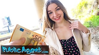 Public Agent - Nice young lengthy haired Ukrainian spoke into having fuck-fest with a stranger outdoors