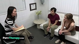 PervTherapy - Naughty Teen StepSiblings Need Special Therapy To Overcome Their Secret Desires